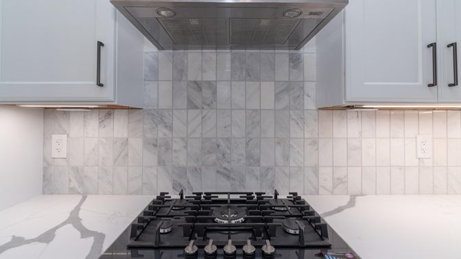 Interior, Kitchen, Marble Walls