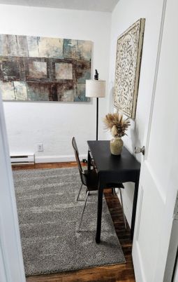 Dining room, Interior, Wood Texture Flooring