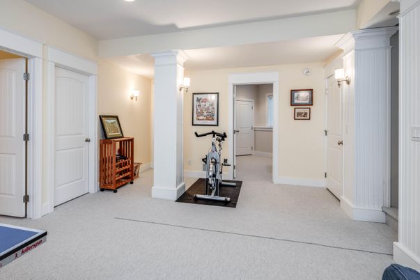 Fitness Equipment, Interior, Recessed Lighting