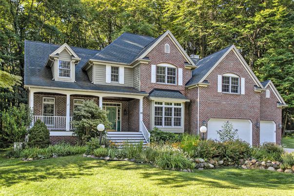 Attached, Exterior, Facade, Brick Facade, Brick Traditional