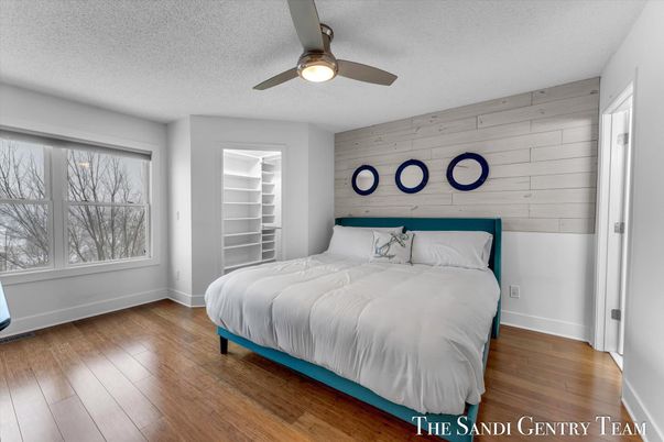 Bedroom, Interior, Wood Texture Flooring, Wooden Walls