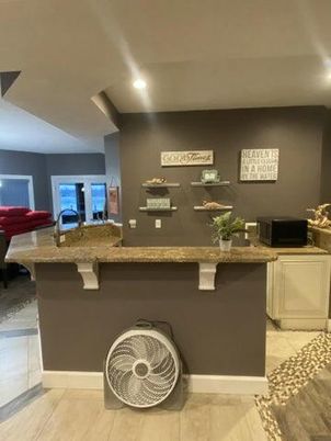 Interior, Recessed Lighting, Wood Texture Flooring