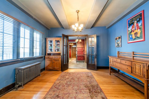 Chandelier, Interior, Wood Texture Flooring