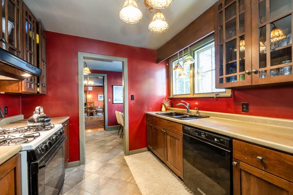 Dining room, Interior, Kitchen