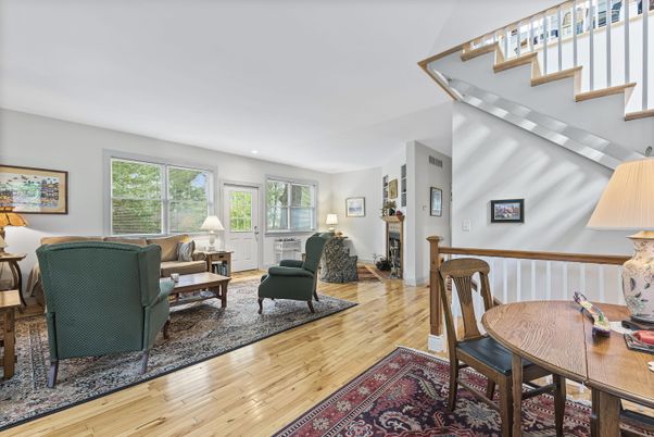 Dining room, Interior, Living room, Wood Texture Flooring