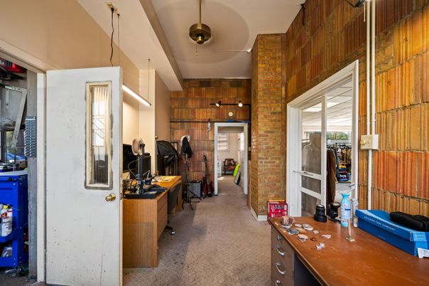 Interior, Pendant Lights, Stone Walls