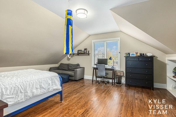 Bedroom, Home Office, Interior, Wood Texture Flooring