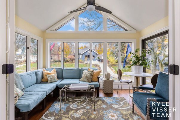 Interior, Living room, Sun Room, Wood Texture Flooring