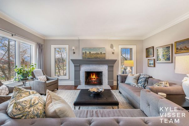 Fireplace, Interior, Living room, Wood Texture Flooring