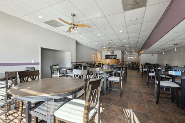 Dining room, Interior, Kitchen, Recessed Lighting