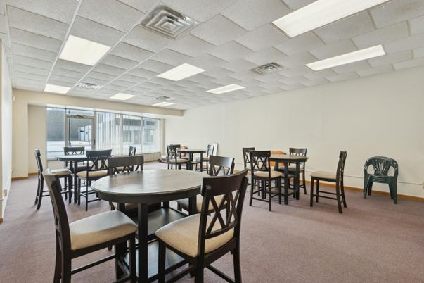 Dining room, Interior, Recessed Lighting