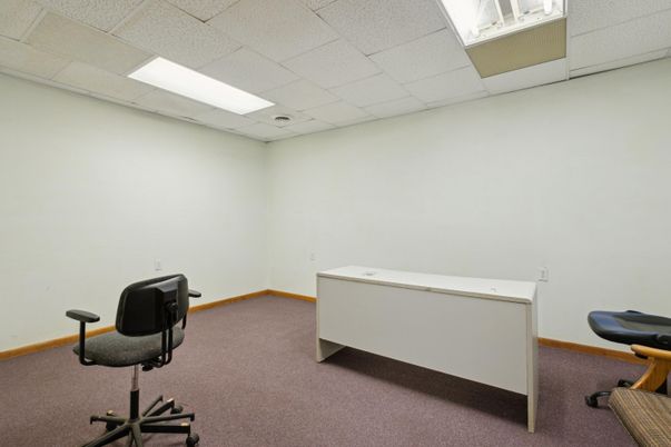 Home Office, Interior, Recessed Lighting