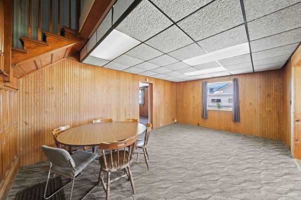 Dining room, Interior, Wooden Walls