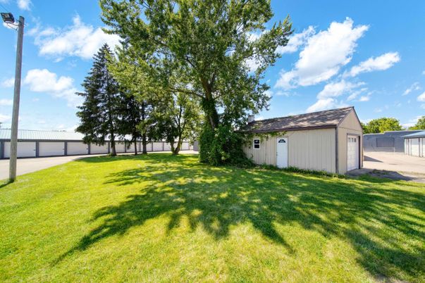 Backyard, Detached Garage, Exterior