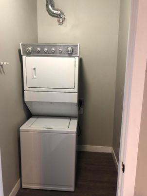 Interior, Utility Closets, Washer, Wood Texture Flooring
