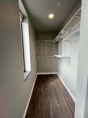 Interior, Recessed Lighting, Walk-in Closets, Wood Texture Flooring