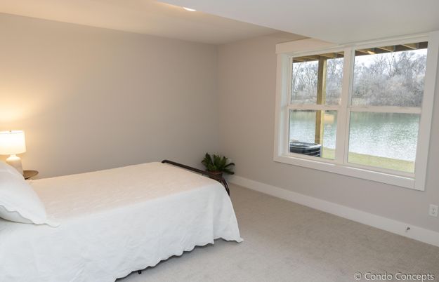 Bedroom, Interior, Recessed Lighting, Water