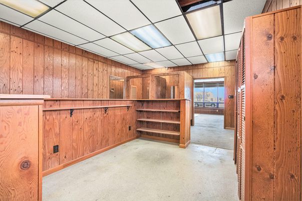 Empty room, Interior, Wooden Walls