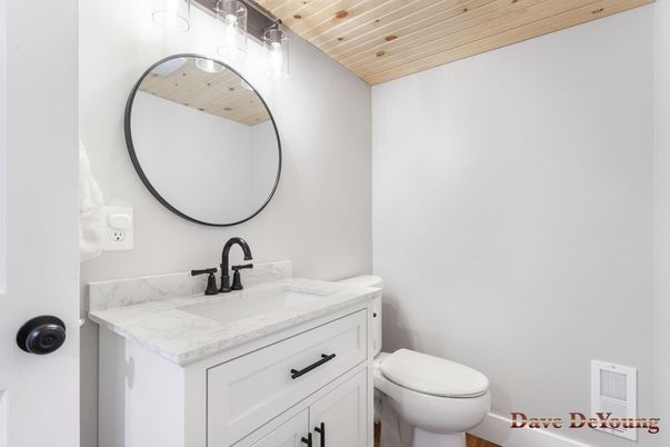 Bathroom, Interior, Wooden Ceilings