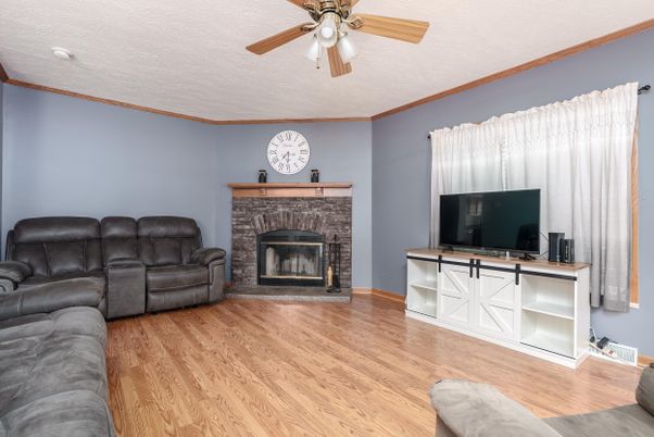 Fireplace, Interior, Living room, Wood Texture Flooring
