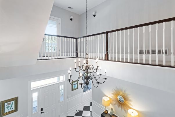 Chandelier, Interior