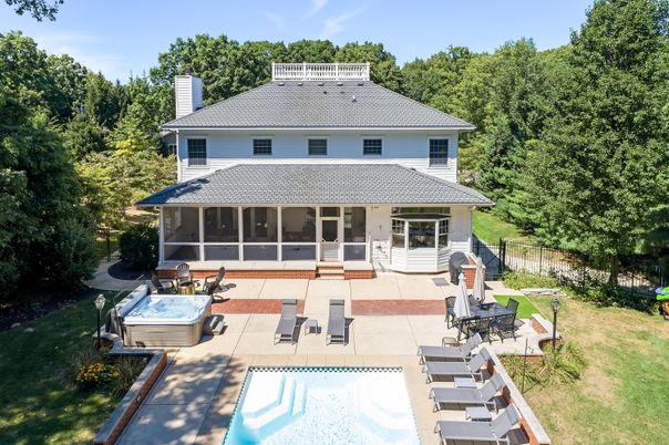 Backyard, Exterior, Hot Tub