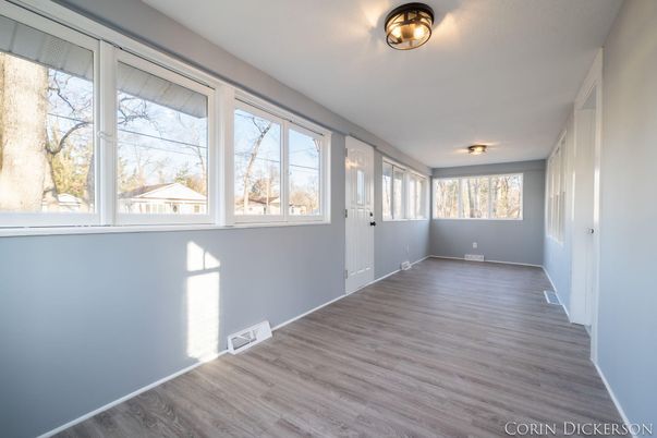 Empty room, Interior, Wood Texture Flooring