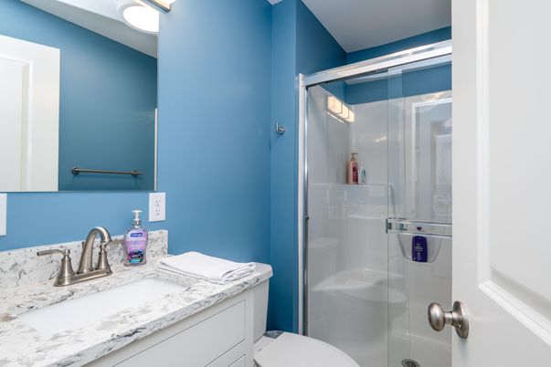 Bathroom, Glass Shower, Interior