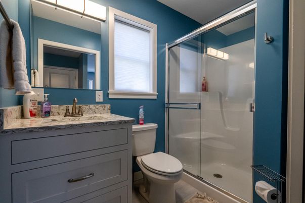 Bathroom, Glass Shower, Interior
