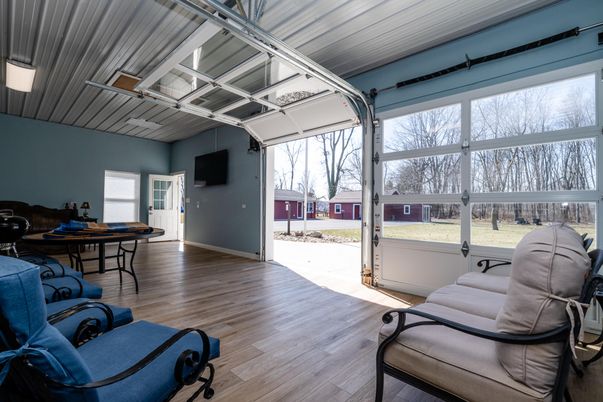 Interior, Sun Room, Wood Texture Flooring