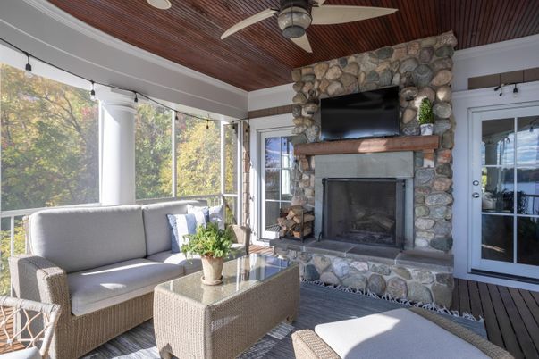 Exterior, Fireplace