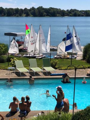 Exterior, Lake, Pool