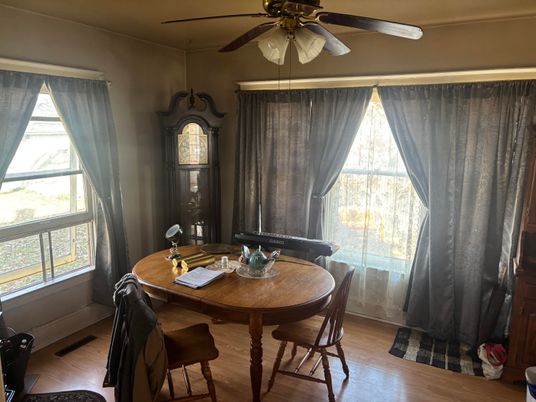 Dining room, Interior, Wood Texture Flooring