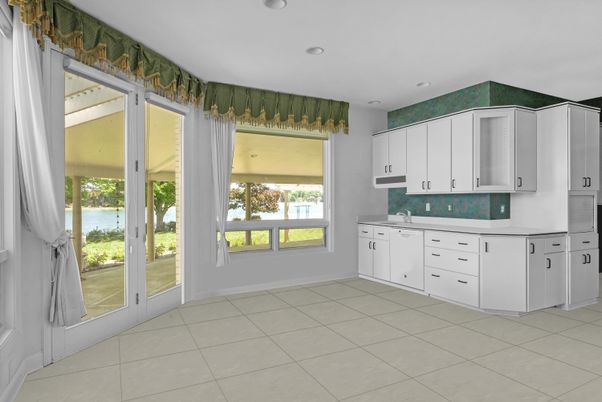 Interior, Kitchen, Recessed Lighting, Water