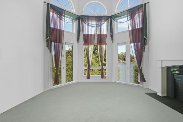 Empty room, Fireplace, Interior, Water