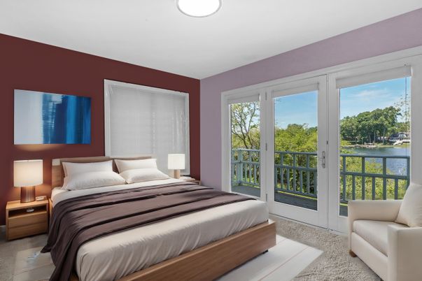 Bedroom, Interior, Water