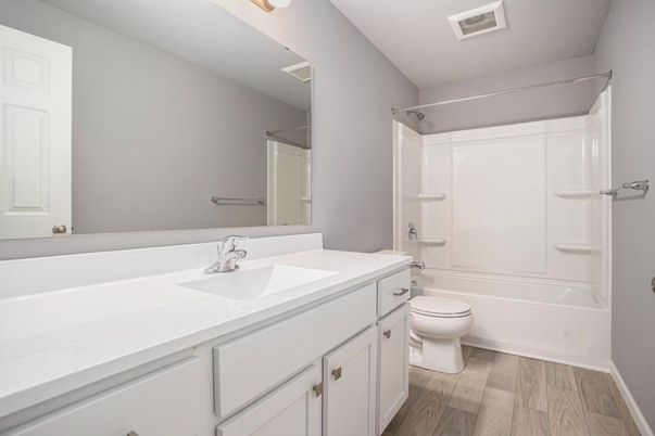 Bathroom, Interior, Wood Texture Flooring