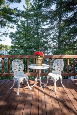 Exterior, Wood Texture Flooring