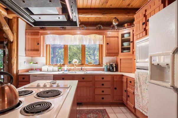 Interior, Kitchen, Wooden Beams, Wooden Ceilings