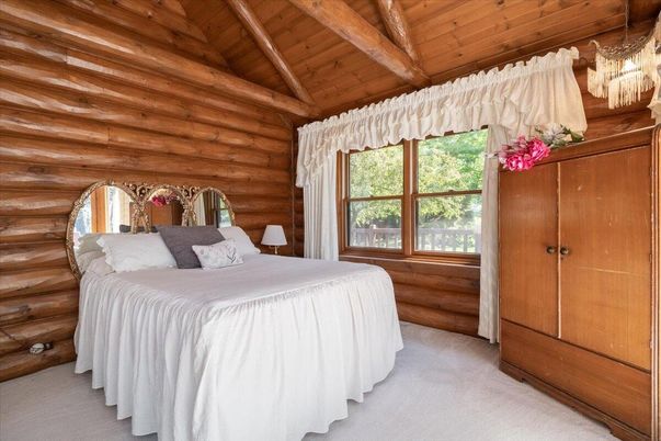 Bedroom, Interior, Wooden Beams, Wooden Ceilings, Wooden Walls