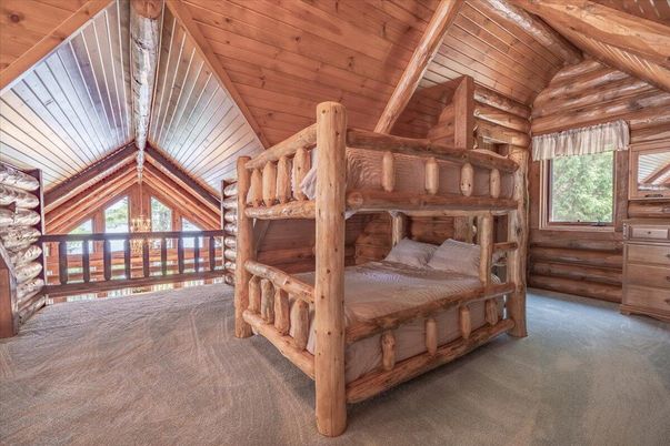 Bedroom, Interior, Wooden Beams, Wooden Ceilings, Wooden Walls