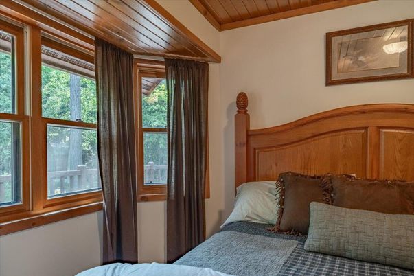 Bedroom, Interior, Wooden Ceilings