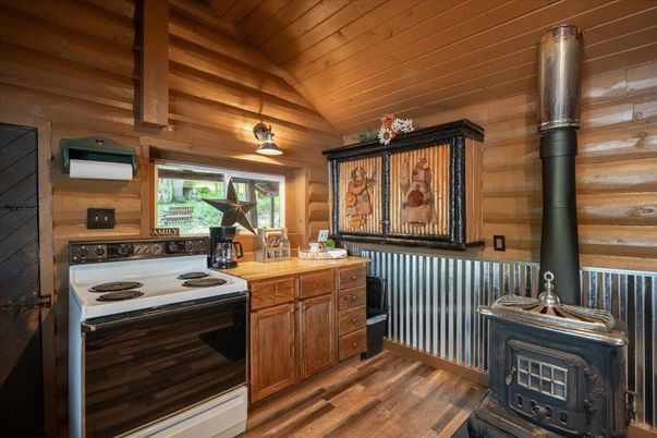 Interior, Kitchen, Wooden Ceilings, Wood Texture Flooring, Wooden Walls