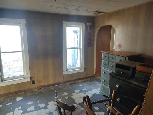 Empty room, Interior, Wooden Walls