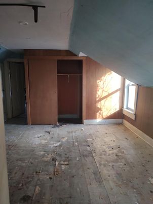 Empty room, Interior, Wooden Walls