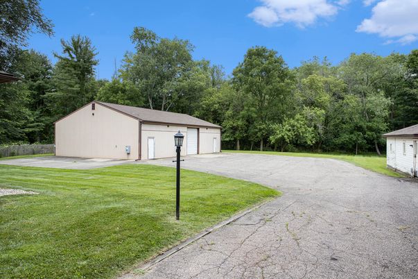 Backyard, Detached Garage, Exterior