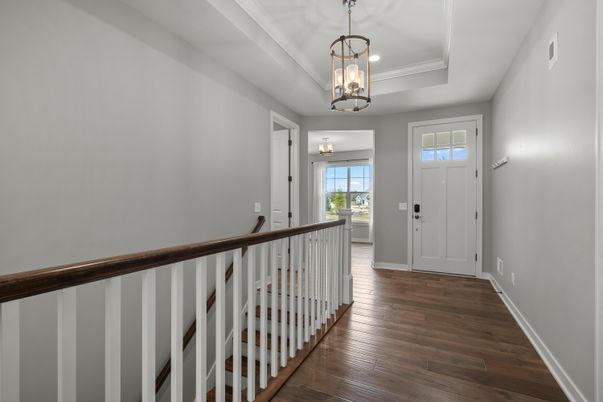 Interior, Pendant Lights, Wood Texture Flooring