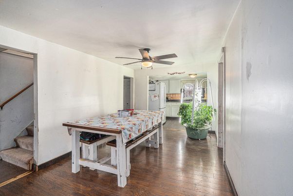 Dining room, Interior, Wood Texture Flooring