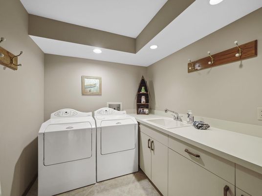 Interior, Recessed Lighting, Washer