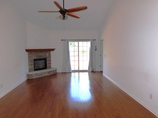 Empty room, Fireplace, Interior, Wood Texture Flooring